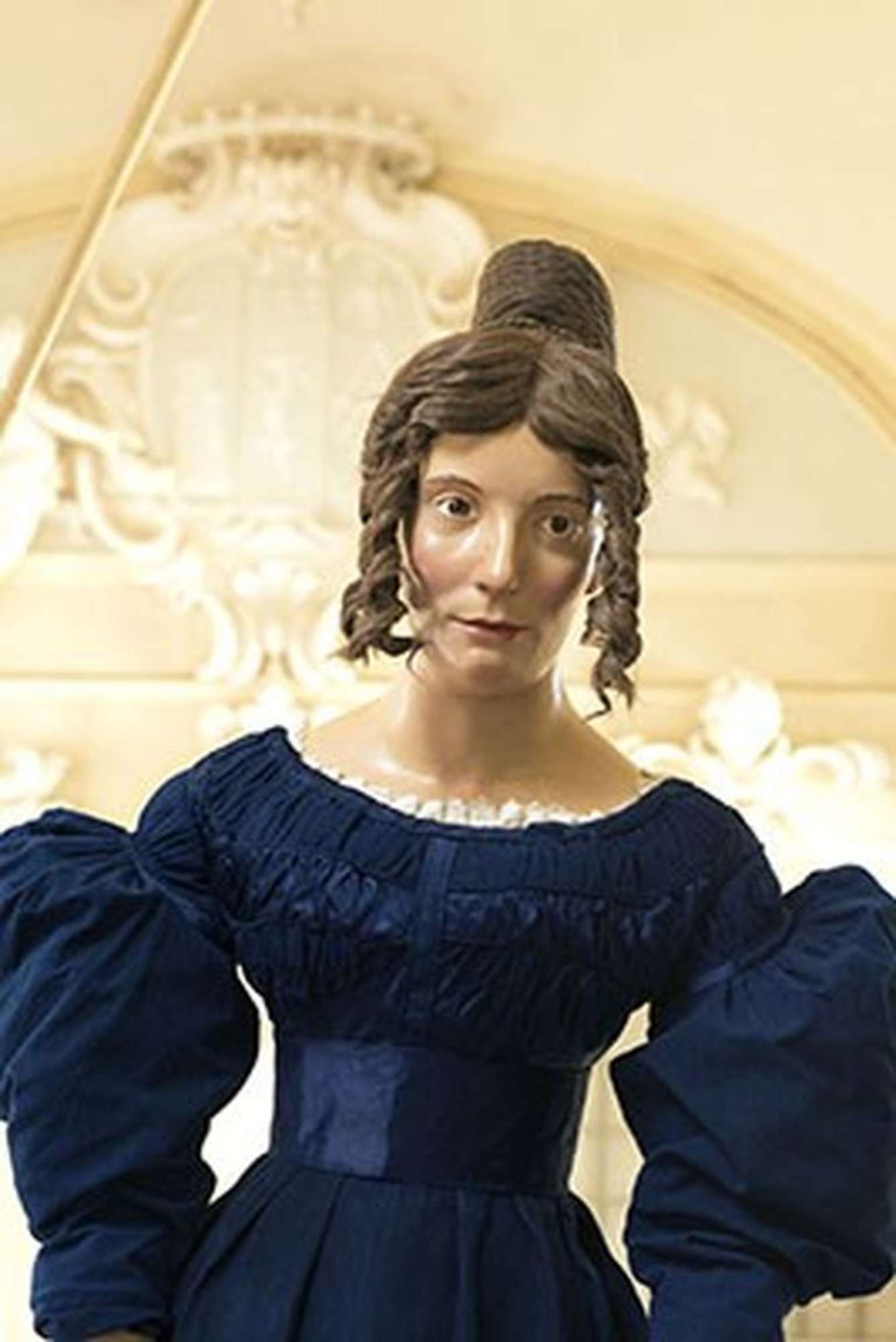 Il manichino dopo il restauro